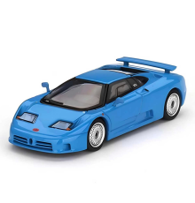 Mini Gt 1:64 Bugatti EB110 GT Blue Bugatti
