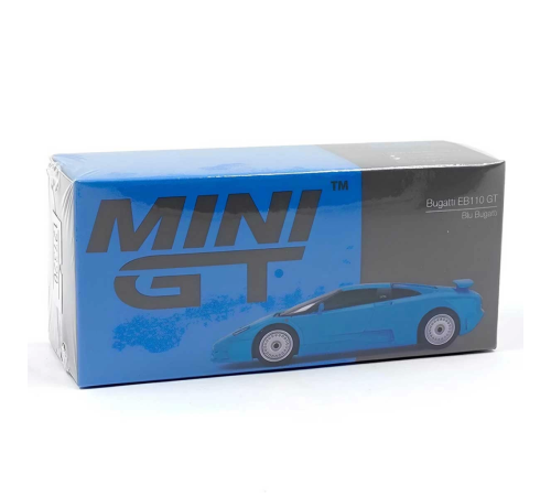Mini Gt 1:64 Bugatti EB110 GT Blue Bugatti Mini Gt 1:64 Bugatti EB110 GT Blue Bugatti