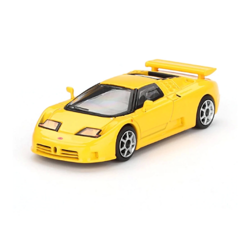 Mini GT 1/64 Bugatti EB110 Super Sport Giallo Bugatti
