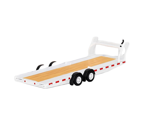Mini GT 1/64 Car Hauler Trailer White MGTAC21 Mini GT 1/64 Car Hauler Trailer White MGTAC21