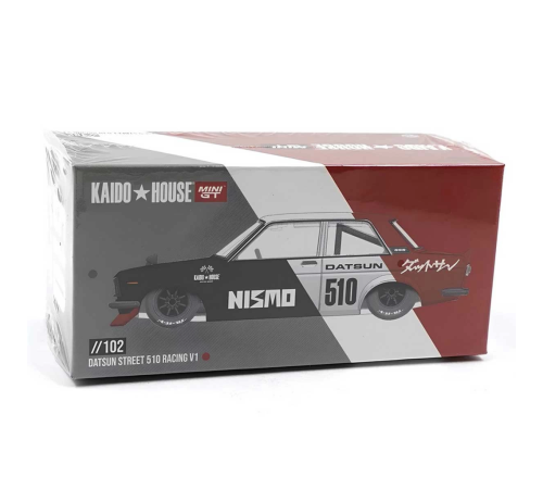 Mini Gt 1:64 Datsun Street 510 Racing V1 Mini Gt 1:64 Datsun Street 510 Racing V1
