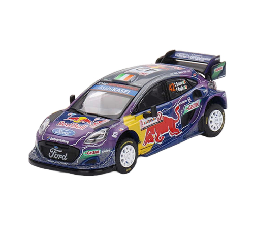 Mini GT 1/64 Ford Puma Rally1 M-Sport Ford WRT 2022 Rally Italia Sardegna Place Mini GT 1/64 Ford Puma Rally1 M-Sport Ford WRT 2022 Rally Italia Sardegna Place