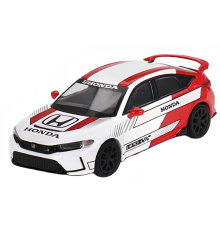 Mini Gt 1/64 Honda Civic Type R #2 2023 Pace Car White