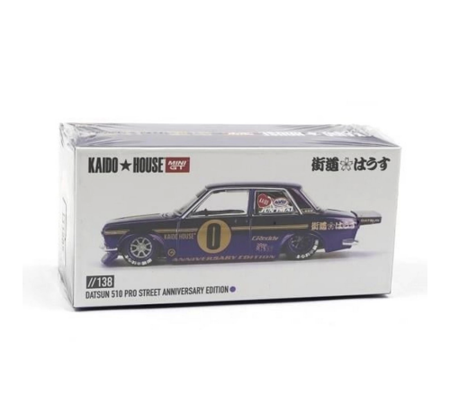 Mini GT 1/64 Kaido House Datsun 510 Pro Street Anniversary Edition KHMG138 Mini GT 1/64 Kaido House Datsun 510 Pro Street Anniversary Edition KHMG138