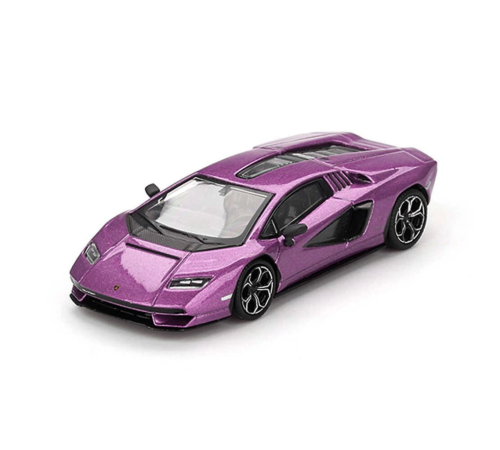 Mini GT 1/64 Lamborghini Countach LPI 800-4 Viola 30th - Blister Paket