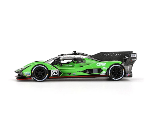 Mini GT 1/64 Lamborghini SC63 Iron lynx 2024 IMSA Sebring 12 Hrs
