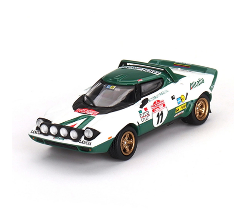 Mini Gt 1/64 Lancia Stratos HF 1975 Rally Sanmero Winner Mini Gt 1/64 Lancia Stratos HF 1975 Rally Sanmero Winner