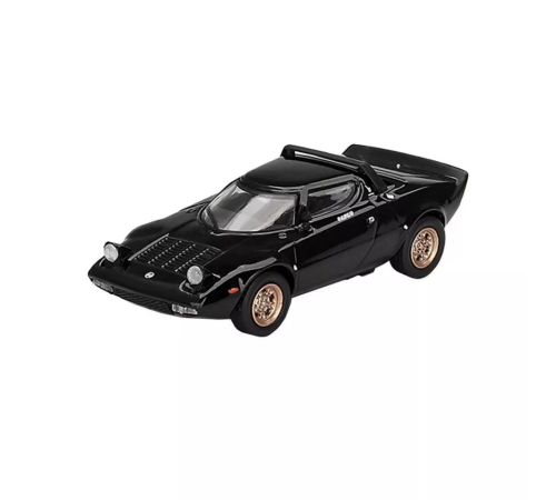 Mini Gt 1:64 Lancia Stratos HF Stradale Nero Mini Gt 1:64 Lancia Stratos HF Stradale Nero