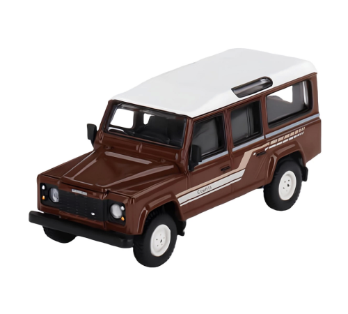 Mini GT 1/64 Land Rover Defender 110 1985 County Station Wagon Russet Brown Mini GT 1/64 Land Rover Defender 110 1985 County Station Wagon Russet Brown