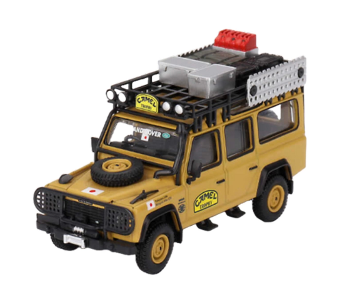 Mini GT 1/64 Land Rover Defender 110 1989 Camel Trophy Amazon Team Japan Mini GT 1/64 Land Rover Defender 110 1989 Camel Trophy Amazon Team Japan