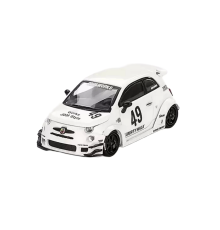 Mini GT 1/64 LB-WORKS x Abas Works ABARTH 595 Gara White - Blister Paket