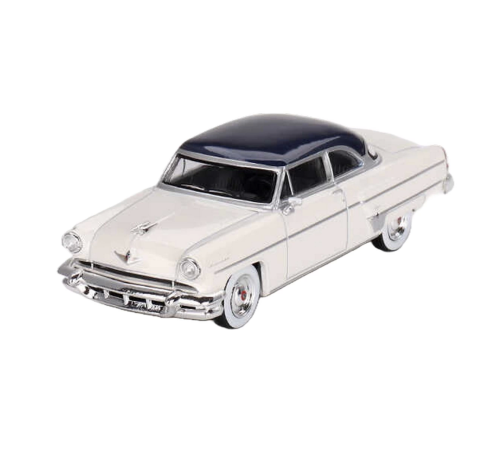 Mini Gt 1/64 Lincoln Capri 1954 Arctic White / Atlantic Blue Mini Gt 1/64 Lincoln Capri 1954 Arctic White / Atlantic Blue