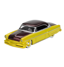 Mini GT 1/64 Lincoln Capri Hot Rod 1954 Lime Yellow