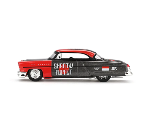 Mini GT 1/64 Lincoln Capri Hot Rod 1954 "Shadow Puppet" MINI GT x MIZU Diecast