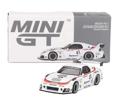 Mini GT 1/64 MAZDA RX-7 LB-Super Silhouette #41 Numero Reserve Mini GT 1/64 MAZDA RX-7 LB-Super Silhouette #41 Numero Reserve