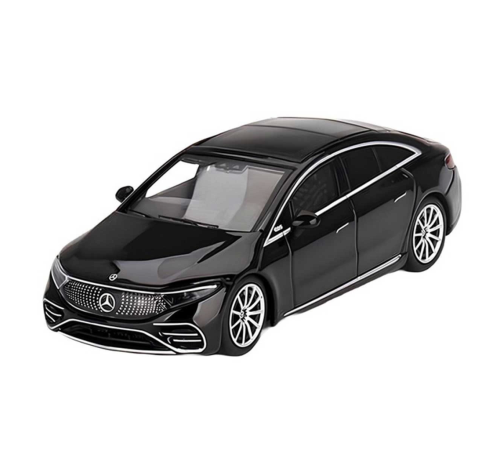 Mini Gt 1:64 Mercedes-Benz EQS 580 4MATIC Black Mini Gt 1:64 Mercedes-Benz EQS 580 4MATIC Black