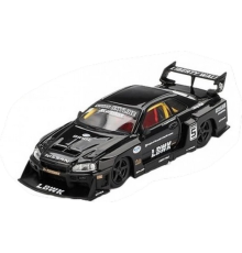 Mini GT 1/64 Nissan LB-ER34 Super Silhouette SKYLINE Black - Blister Paket
