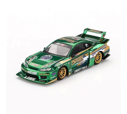 Mini GT 1/64 Nissan LB-Super Silhouette S15 SILVIA LBWK 2024 Fausto Racing - Blister Paket Mini GT 1/64 Nissan LB-Super Silhouette S15 SILVIA LBWK 2024 Fausto Racing - Blister Paket