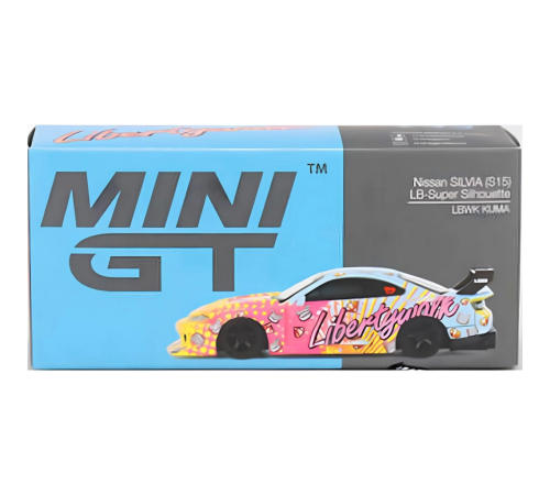 Mini GT 1/64 Nissan LB-Super Silhouette S15 SILVIA LBWK KUMA Mini GT 1/64 Nissan LB-Super Silhouette S15 SILVIA LBWK KUMA