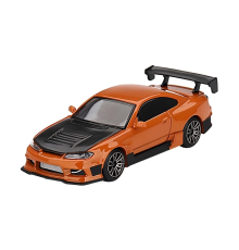 Mini Gt 1:64 Nissan Silvia S15 D-Max Metallic Orange