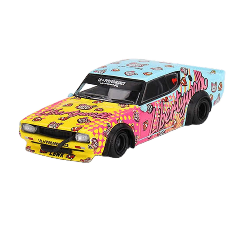 Mini Gt 1/64 Nissan Skyline Kenmeri Liberty Walk LBWK KUMA Mini Gt 1/64 Nissan Skyline Kenmeri Liberty Walk LBWK KUMA