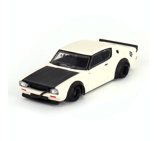Mini Gt 1/64 Nissan Skyline Kenmeri Liberty Walk White Mini Gt 1/64 Nissan Skyline Kenmeri Liberty Walk White