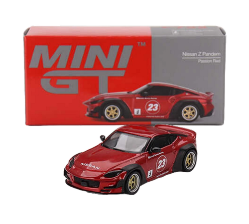 Mini Gt 1/64 Nissan Z Pandem Passion Red Mini Gt 1/64 Nissan Z Pandem Passion Red