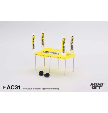 Mini GT 1/64 Paddock Service Tent Set - LB Racing