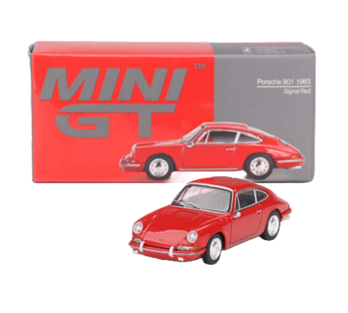 Mini GT 1/64 Porsche 901 1963 Signal Red MGT00695 Mini GT 1/64 Porsche 901 1963 Signal Red MGT00695