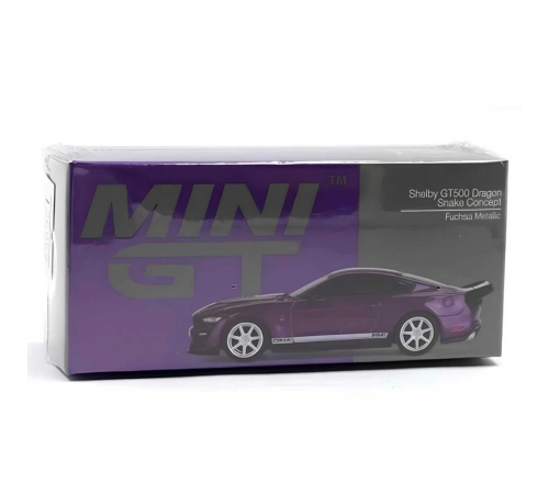 Mini GT 1:64 Shelby GT500 Dragon Snake Concept Fuchsia Metallic Mini GT 1:64 Shelby GT500 Dragon Snake Concept Fuchsia Metallic