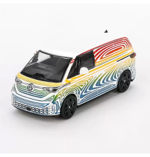 Mini GT 1/64 Volkswagen ID. Buzz Prototype "Rainbow" - Blister Paket