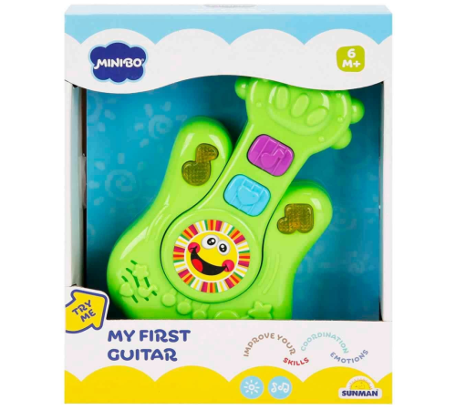 Minibo Sesli ve Işıklı Benim İlk Gitarım Minibo Sesli ve Işıklı Benim İlk Gitarım