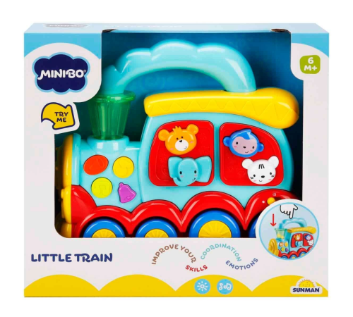 Minibo Sesli ve Işıklı Küçük Tren