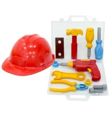 Minik Usta Çantalı Baretli Tamir Seti