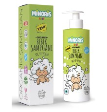 Minoris Baby Organik Bebek Saç ve Vücut Şampuanı 400ml