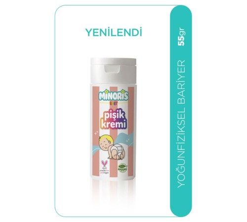 Minoris Baby Pişik Kremi 55 Gr Minoris Baby Pişik Kremi 55 Gr