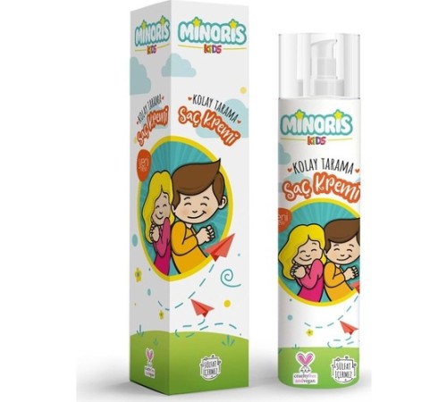 Minoris Kids Organik Kolay Tarama Saç Kremi 200ml Minoris Kids Organik Kolay Tarama Saç Kremi 200ml