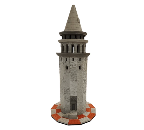 Minyatür Tuğla Galata Kulesi Minyatür Tuğla Galata Kulesi