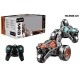 MKB-5588-617 Kumandalı Şarjlı Four Wheeler Stunt Car -Vardem