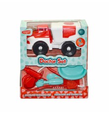 ML492 Ambulanslı Doktor Oyun Seti -Molmo