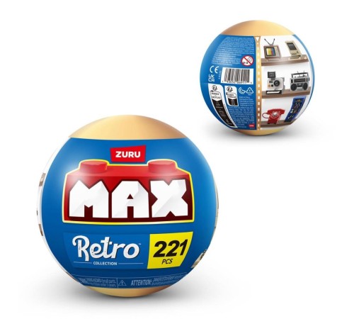 MNB07000 MAX Retro sürprizi 168 parça MNB07000 MAX Retro sürprizi 168 parça
