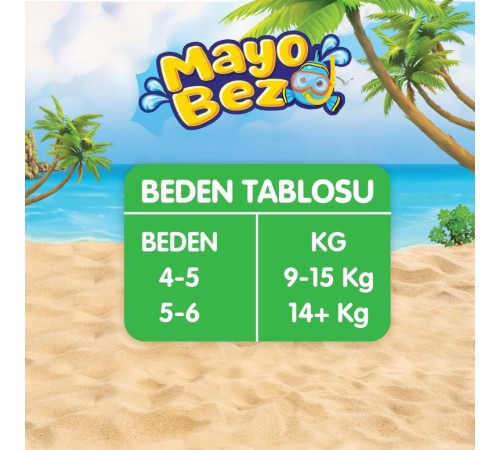 Molfix Mayo Bez 5-6 Beden 14+ Kg 10 Adet Molfix Mayo Bez 5-6 Beden 14+ Kg 10 Adet