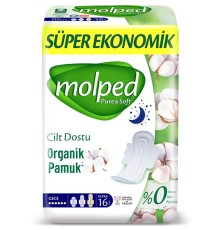 Molped Pure&Soft Gece Ped Süper Eko 16 Adet
