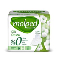 Molped Pure&Soft Normal Ped 8 Adet