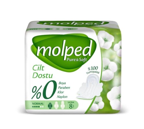 Molped Pure&Soft Normal Ped 8 Adet Molped Pure&Soft Normal Ped 8 Adet