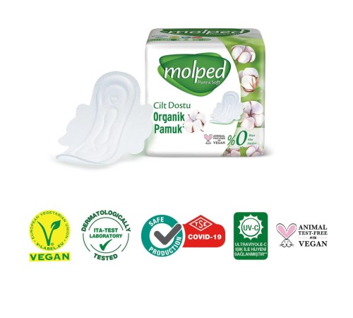 Molped Pure&Soft Normal Ped Süper Eko 24 Adet Molped Pure&Soft Normal Ped Süper Eko 24 Adet