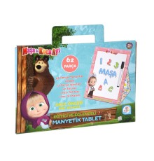 MS7582 Laço, Maşa ile Koca Ayı Manyetik Tablet / +3 yaş
