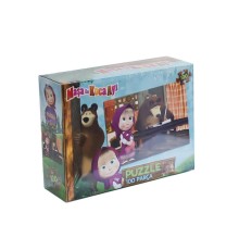 MS7968 Maşa ile Koca Ayı 100 Parça Puzzle -LaçoKids