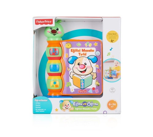 N3835 Fisher-Price® Eğlen ve Öğren Eğitici Masalcı Tırtıl / Türkçe / +6 ay N3835 Fisher-Price® Eğlen ve Öğren Eğitici Masalcı Tırtıl / Türkçe / +6 ay