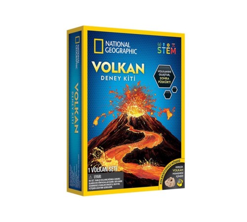 NAT02002 National Geographic Volkan Deney Kiti - TRVOLCANO2 +8 yaş NAT02002 National Geographic Volkan Deney Kiti - TRVOLCANO2 +8 yaş